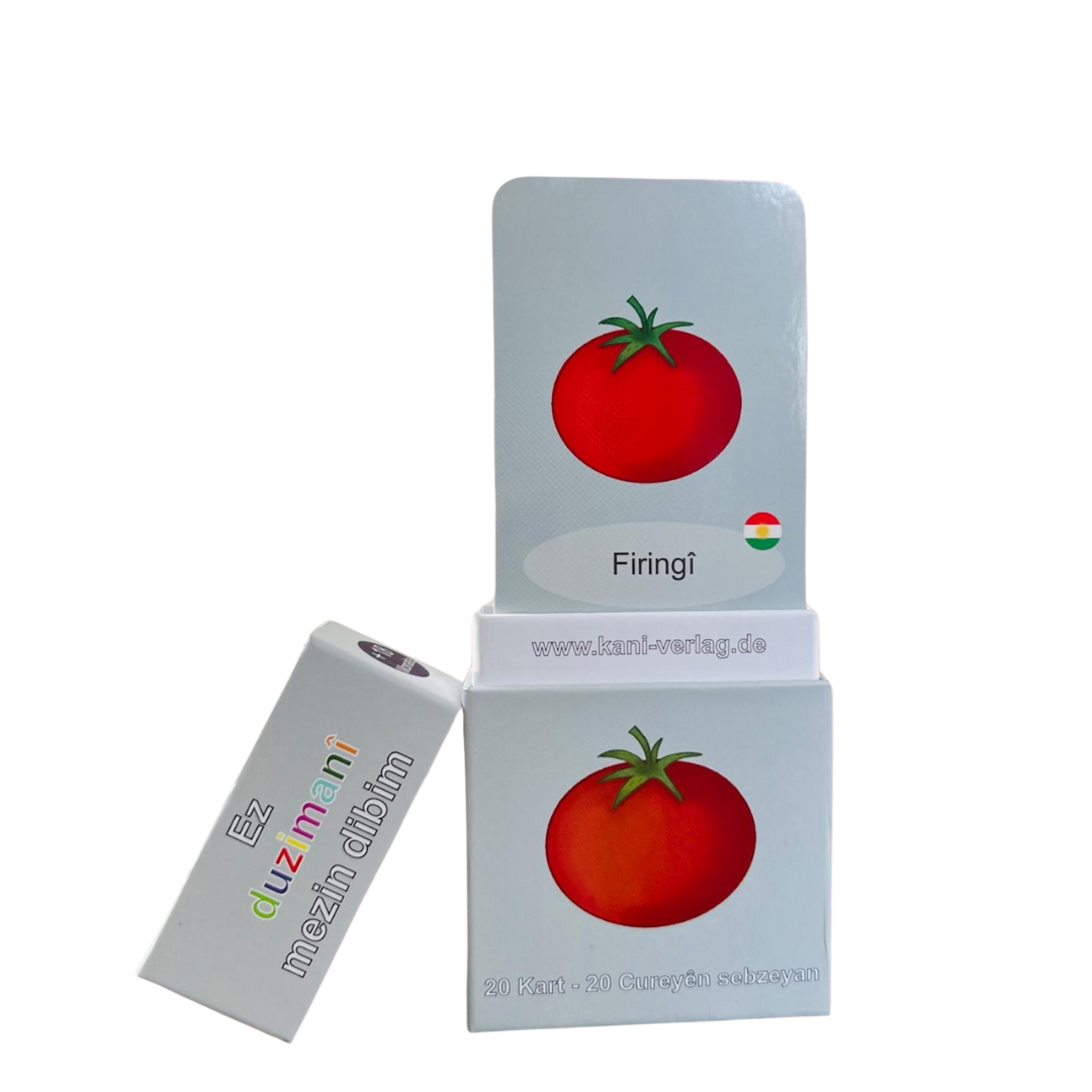 Vegetable flashcards